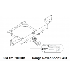 Фаркоп на Range Rover Sport 323121600001