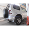 Оцинкованный фаркоп на Mitsubishi Pajero 4 M082A