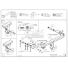 Оцинкованный фаркоп на Subaru Forester S106A