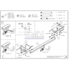 Оцинкованный фаркоп на Nissan Qashqai N054A