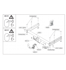 Фаркоп на Audi A4 492600