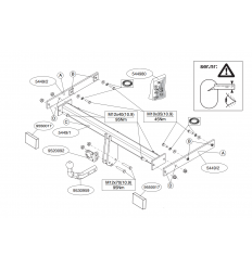 Фаркоп на Audi A6 544900