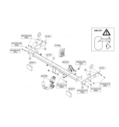 Фаркоп на Audi Q3 551800