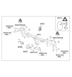 Фаркоп на BMW X1 E84 525100