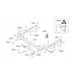 Фаркоп на Chevrolet Cruze 566300