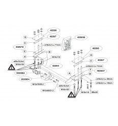 Фаркоп на Chevrolet Lacetti 402900