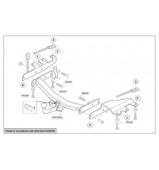 Фаркоп на Chrysler Voyager 2 330200