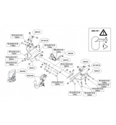 Фаркоп на Dodge Journey 560500