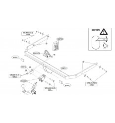 Фаркоп на Ford C-MAX 538700