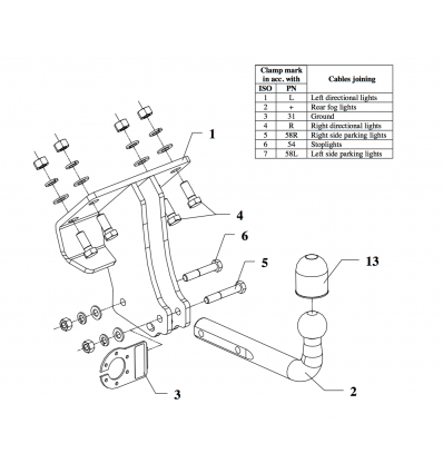 Фаркоп на Mercedes G D25