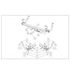 Фаркоп на Citroen C5 482000