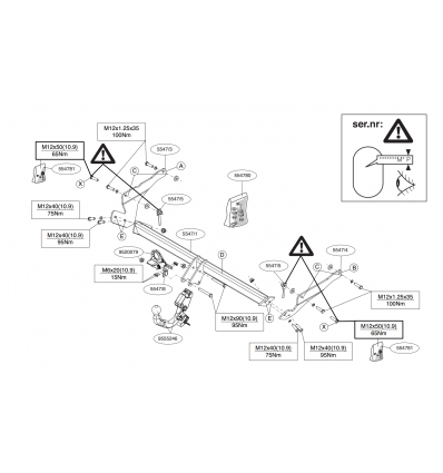 Фаркоп на Mazda CX-5 554700