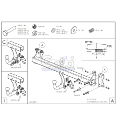 Фаркоп на Volvo XC90 V083A