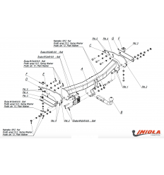 Фаркоп на Jeep Grand Cherokee J/029