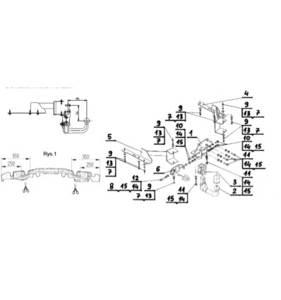 Фаркоп на Toyota Land Cruiser Prado 120,150 T-169