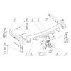 Фаркоп на Mercedes ML 2255AK41