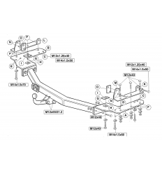 Фаркоп на Toyota Land Cruiser 100 VX 285700