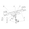 Фаркоп на BMW X5 E70/F15 4755AK41