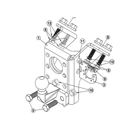 Фаркоп на Mercedes G 313320600001