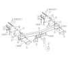 Фаркоп на BMW X5 E53 4710A