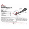 Защита КПП Mitsubishi Pajero Sport 111.04024.1