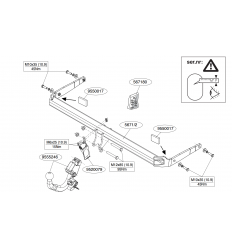 Фаркоп на Volkswagen Golf 7 567100