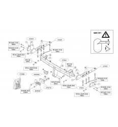 Фаркоп на Subaru Forester 570200