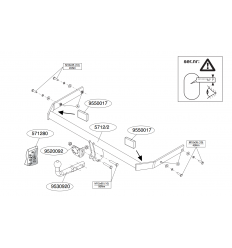 Фаркоп на Skoda Rapid 571200