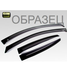 Дефлекторы боковых окон на Chevrolet Aveo SCHAVES0332