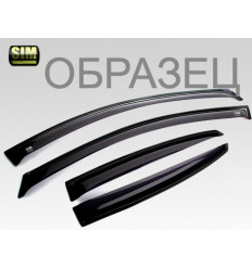 Дефлекторы боковых окон на Nissan Almera SNIALC0532