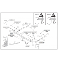 Фаркоп на Renault Megane Grand Tour 3 523100