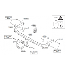 Фаркоп на Volkswagen Golf 4 524900