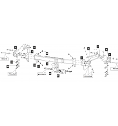 Фаркоп на Mitsubishi Outlander 14.2746.12