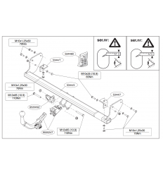 Фаркоп на Hyundai i30 534441