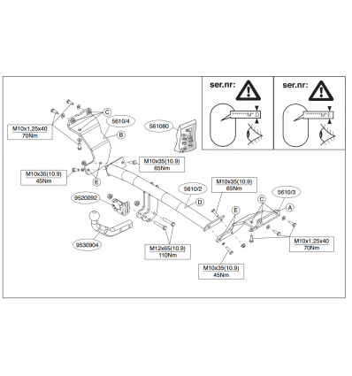 Фаркоп на Hyundai i30 561000