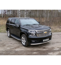 Защита передняя нижняя на Chevrolet Tahoe CHEVTAH16-12