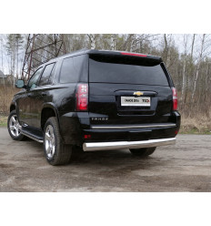 Защита задняя (овальная) на Chevrolet Tahoe CHEVTAH16-19