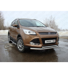 Защита передняя (двойная) на Ford Kuga FORKUG13-02