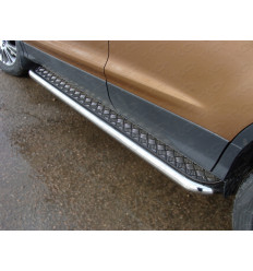 Пороги с площадкой на Ford Kuga FORKUG13-05