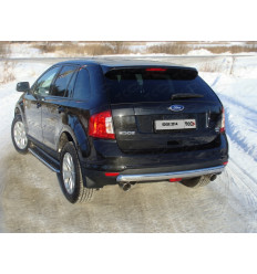 Защита задняя (овальная) на Ford Edge FOREDG14-13