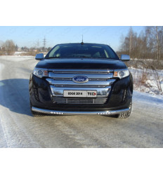 Защита передняя нижняя (с ходовыми огнями) на Ford Edge FOREDG14-15