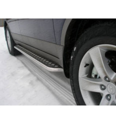 Пороги с площадкой на Hyundai ix55 HYUNIX55-04