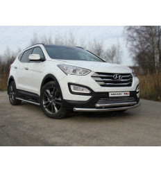 Защита передняя нижняя на Hyundai Santa Fe HYUNSF12-02