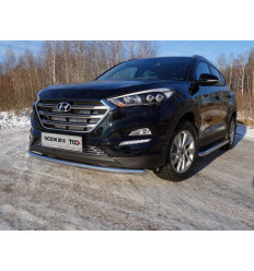Защита передняя нижняя на Hyundai Tucson HYUNTUC15-26