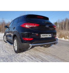 Защита задняя на Hyundai Tucson HYUNTUC15-32