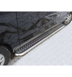 Пороги с площадкой на Hyundai H1 Starex HYUNH113-02