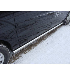 Пороги труба на Hyundai H1 Starex HYUNH113-04