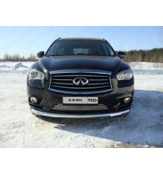 Защита передняя нижняя (с ходовыми огнями) на Infiniti QX60 INFJX3513-24