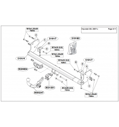 Фаркоп на Hyundai i30 519100