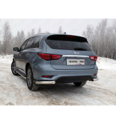 Защита задняя (уголки) на Infiniti QX60 INFQX6016-42